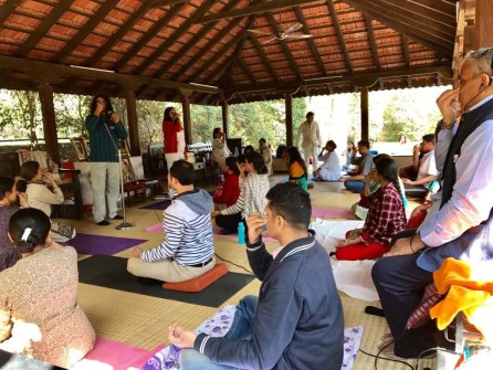 Kriya Healing - Ananda India Annual Healing Retreat (4)