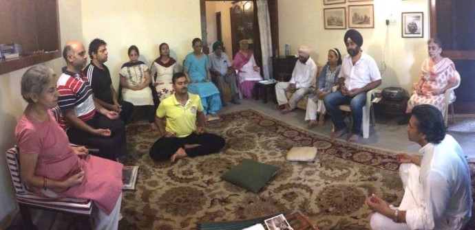 First Raja Yoga Course in Chandigarh, India - october 2016