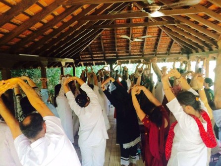 Healing Retreat, Anandgram, 3 April 2016 - 2