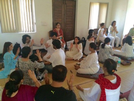 Healing Retreat, Anandgram, 3 April 2016 - 7