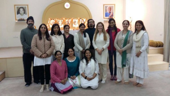 Launching the Ananda India Healing Teacher Training Course - Gurgaon 31 january 2016 - 2