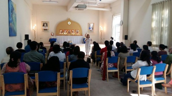 Launching the Ananda India Healing Teacher Training Course - Gurgaon 31 january 2016 - 3