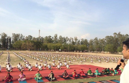 Teaching Indo Tibetan Police - march 2016 - 1