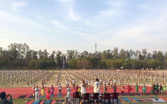 Teaching Indo Tibetan Police - march 2016 - 6