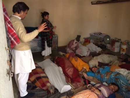 Vrindavan, 2nd anniversary of the first visit of the P.Yogananda Trust - december 2016 - 1