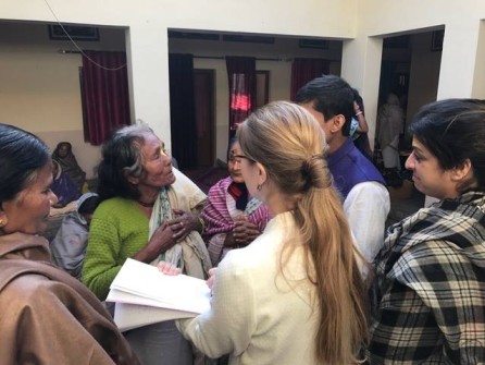 Vrindavan, 2nd anniversary of the first visit of the P.Yogananda Trust - december 2016 - 11