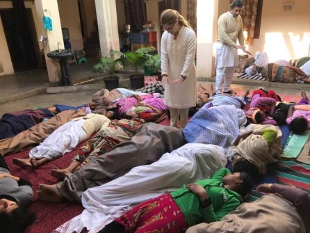Vrindavan, 2nd anniversary of the first visit of the P.Yogananda Trust - december 2016 - 15