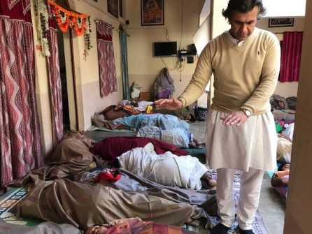 Vrindavan, 2nd anniversary of the first visit of the P.Yogananda Trust - december 2016 - 2