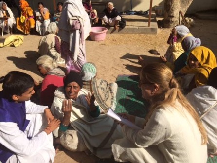 Vrindavan, 2nd anniversary of the first visit of the P.Yogananda Trust - december 2016 - 5