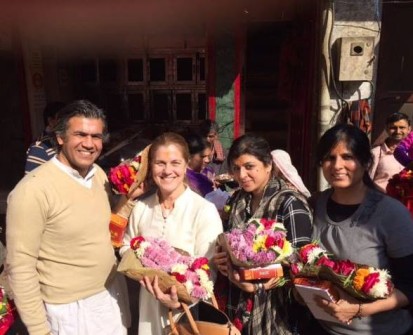 Vrindavan, 2nd anniversary of the first visit of the P.Yogananda Trust - december 2016 - 7