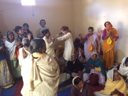 Vrindavan, 2nd anniversary of the first visit of the P.Yogananda Trust - december 2016 - 8