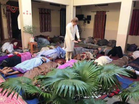 Vrindavan, 2nd anniversary of the first visit of the P.Yogananda Trust - december 2016 - 9