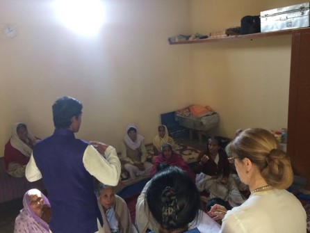 Widow Matas in Vrindavan - november 2016 - 1
