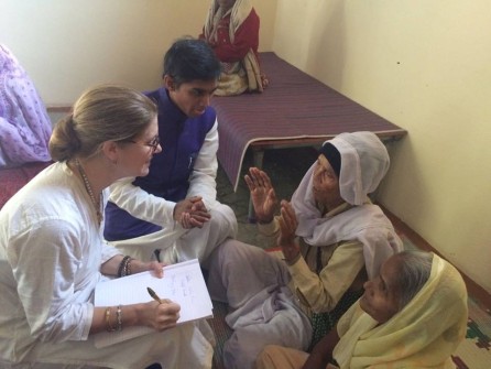 Widow Matas in Vrindavan - november 2016 - 12