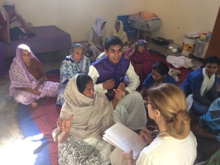 Widow Matas in Vrindavan - november 2016 - 9