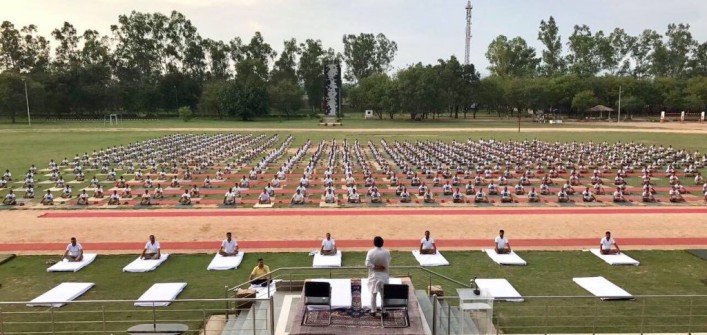 7th group healing session for the Police Force - Chandigarh, Punjab - august 2017 - 1