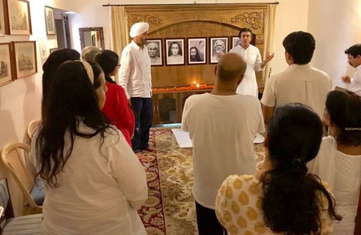 7th group healing session for the Police Force - Chandigarh, Punjab - august 2017 - 11