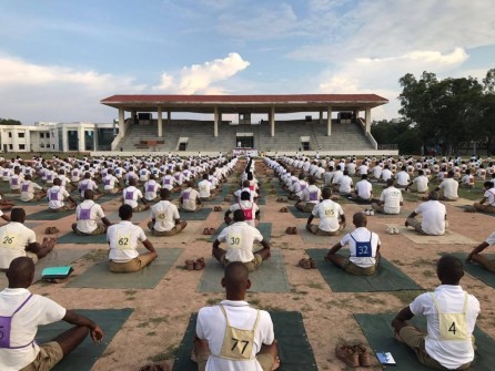 7th group healing session for the Police Force - Chandigarh, Punjab - august 2017 - 8