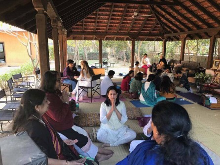 Ananda India Annual Healing Retreat - february 2017 - 4
