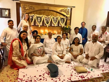 First Kriya Yoga Inititation in Chandigarh, Ananda Temple - april 2017 - 1