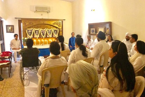 First Kriya Yoga Inititation in Chandigarh, Ananda Temple - april 2017 - 2