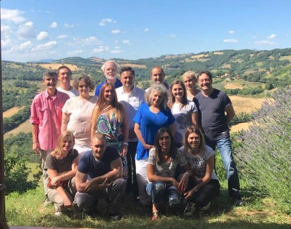 Group Healing in our healing garden - july 2017 - 1