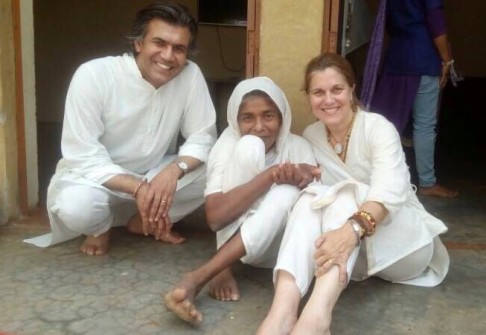 Holy soil of Vrindavan, sharing the Joy of God’s Love with the Matajis - april 2017 - 19
