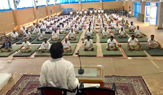 Meditation and Healing Program for 80 members of the Indo Tibetan border Police - march 2017 - 1