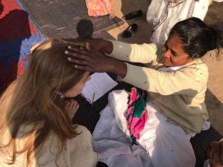 Mothers assisted by the P.Yogananda Trust during the group healings - january 2017 - 13