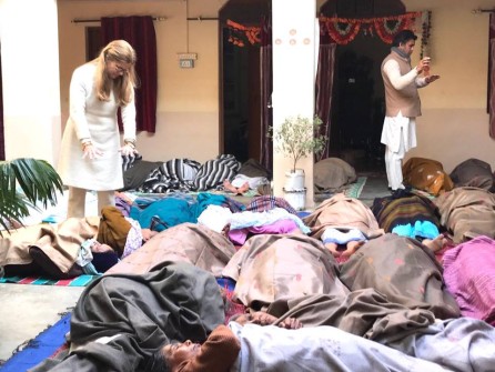 Mothers assisted by the P.Yogananda Trust during the group healings - january 2017 - 14