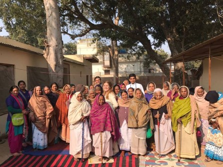 Mothers assisted by the P.Yogananda Trust during the group healings - january 2017 - 15
