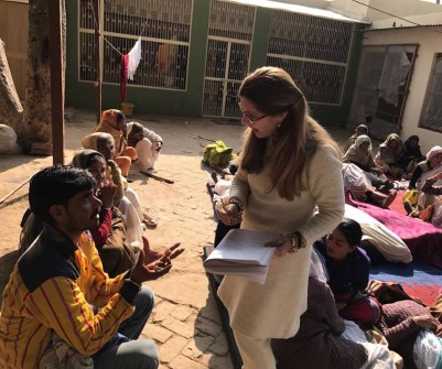 Mothers assisted by the P.Yogananda Trust during the group healings - january 2017 - 20