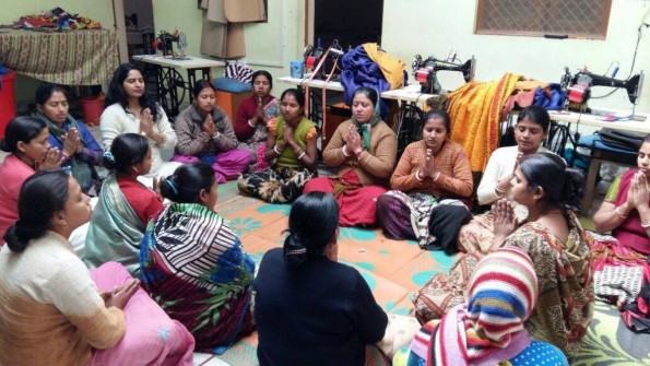 New Healing prayers group at Vrindavan - february 2017