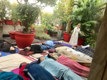 Our first Group Sound Healing session - november 2017 - 5