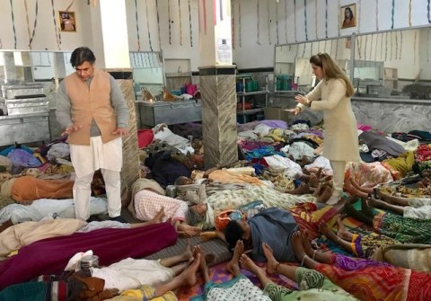 Our monthly visit to Vrindavan - december 2017 - 2