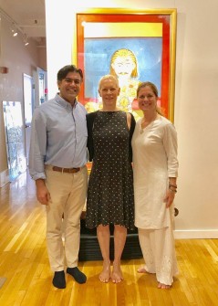 honour to share P.Yogananda's Healing Techniques with Alison West - september 2017 - 3
